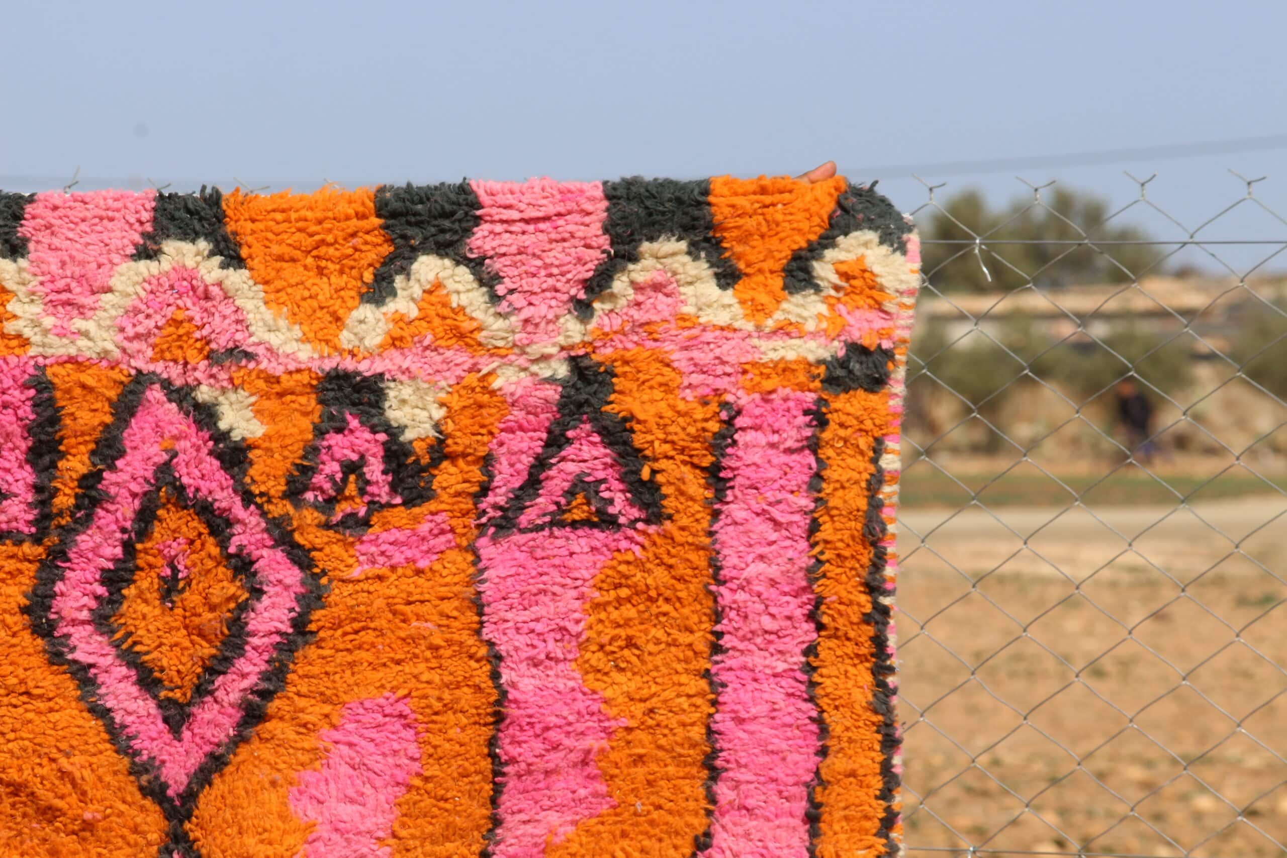 Handwoven Design Berber Rug - image 2