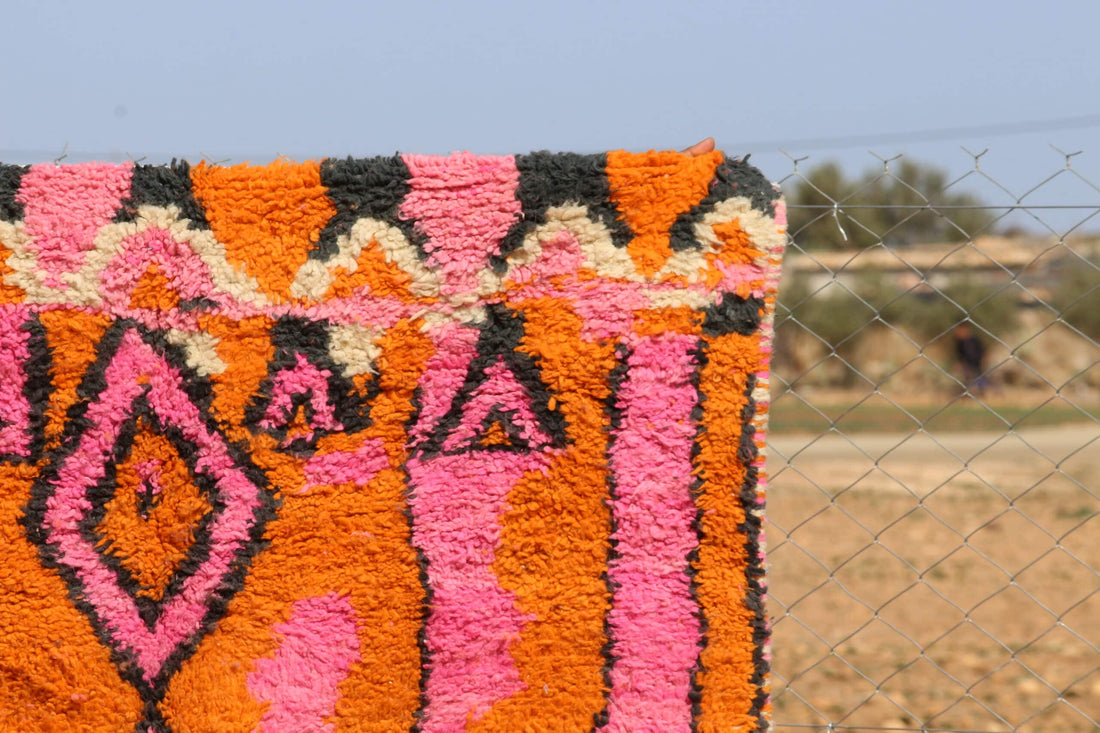Handwoven Design Berber Rug - image 2
