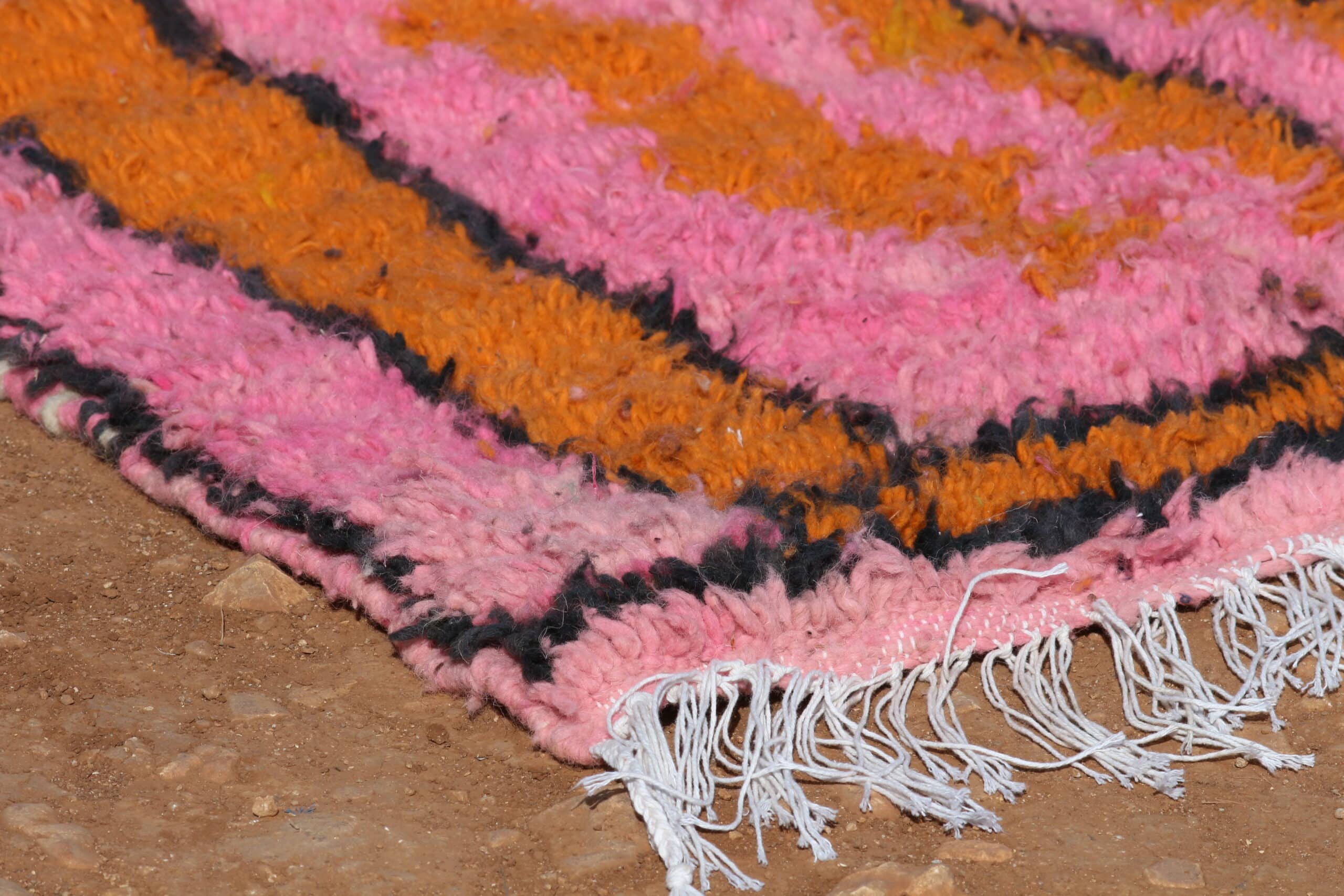 Handwoven Design Berber Rug - image 7