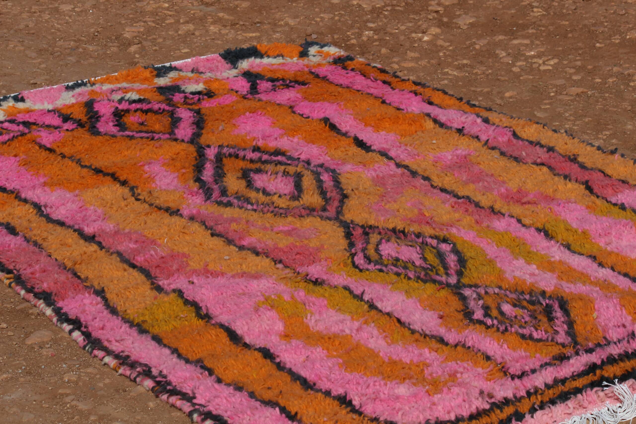 Handwoven Design Berber Rug - image 3