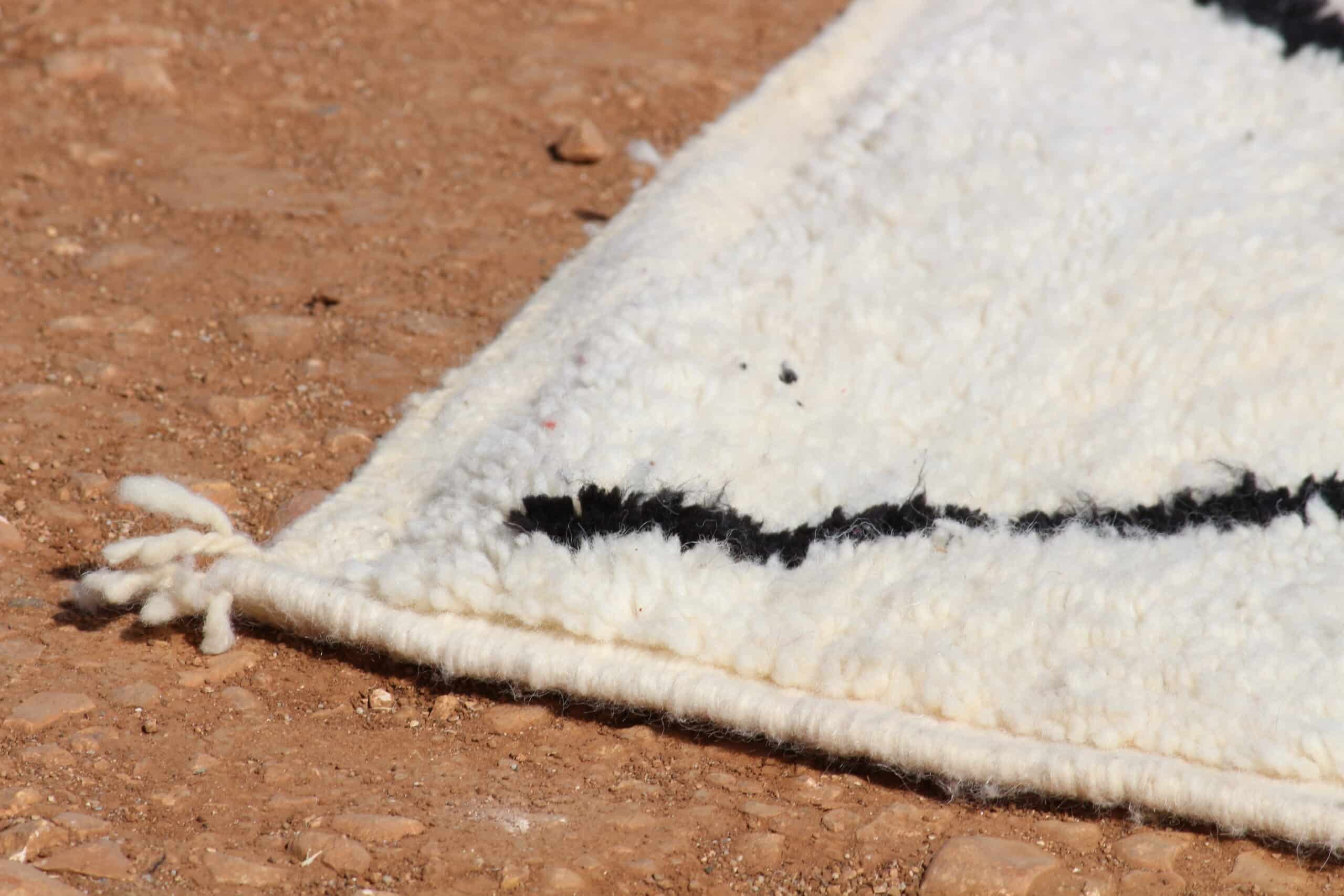 Beni Ourain Shag Area Rug - image 4