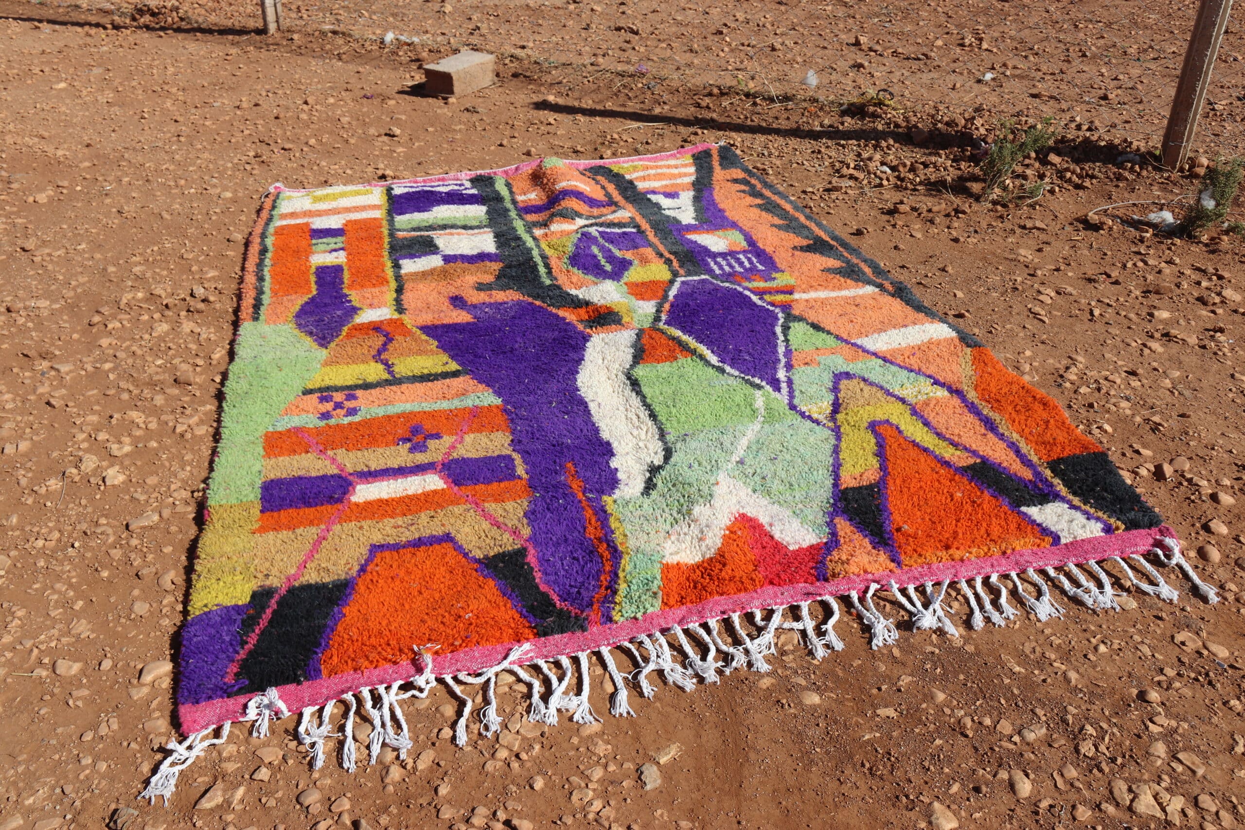Moroccan Colorful Carpet - image 2
