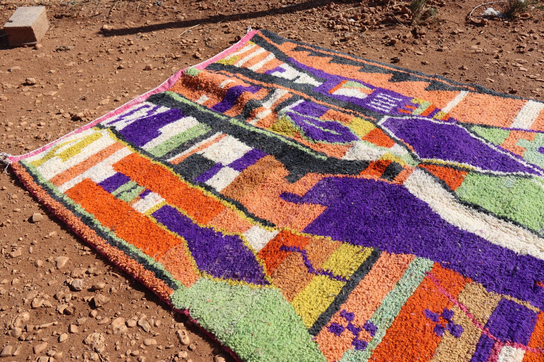 Moroccan Colorful Carpet - image 3
