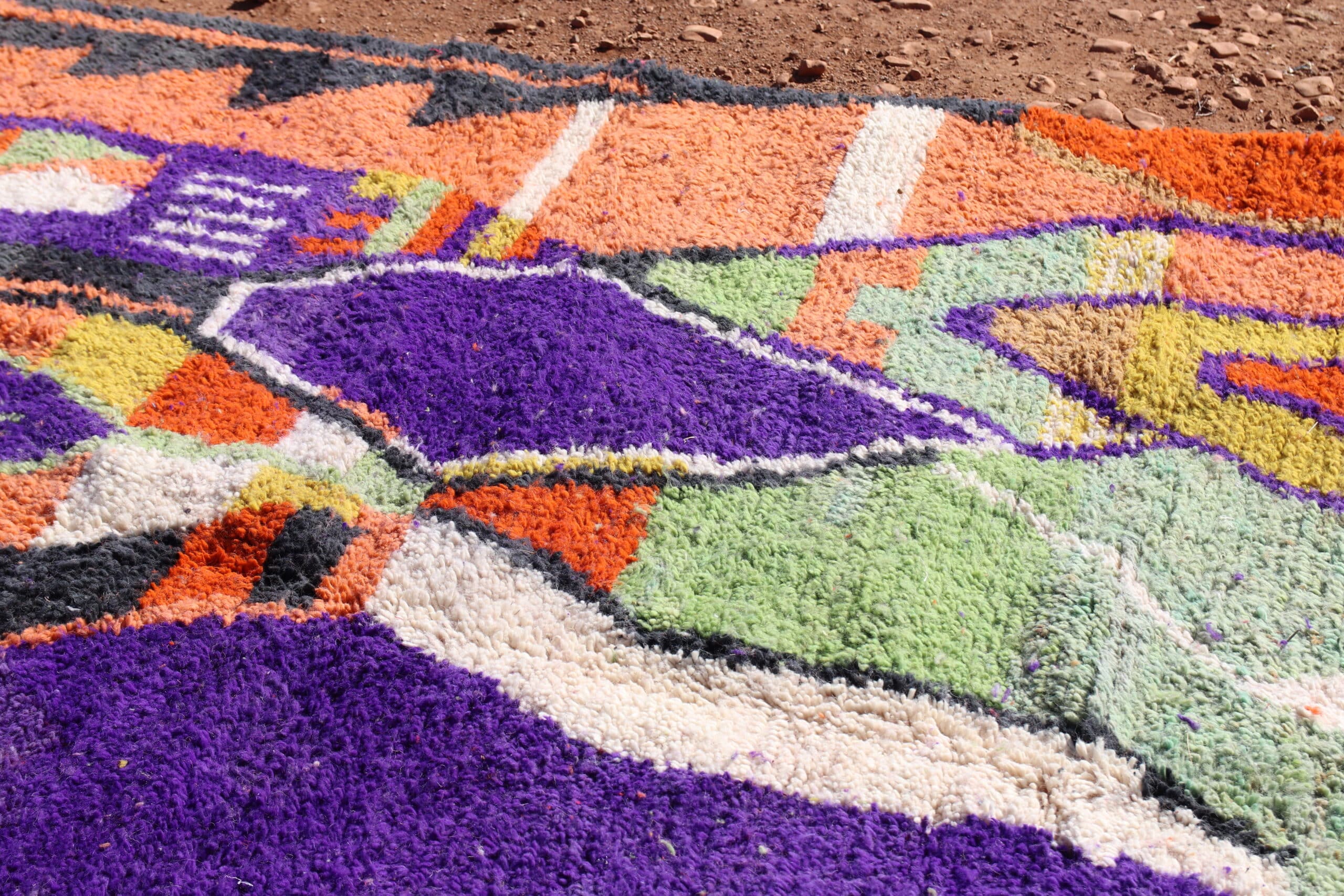 Moroccan Colorful Carpet - image 5