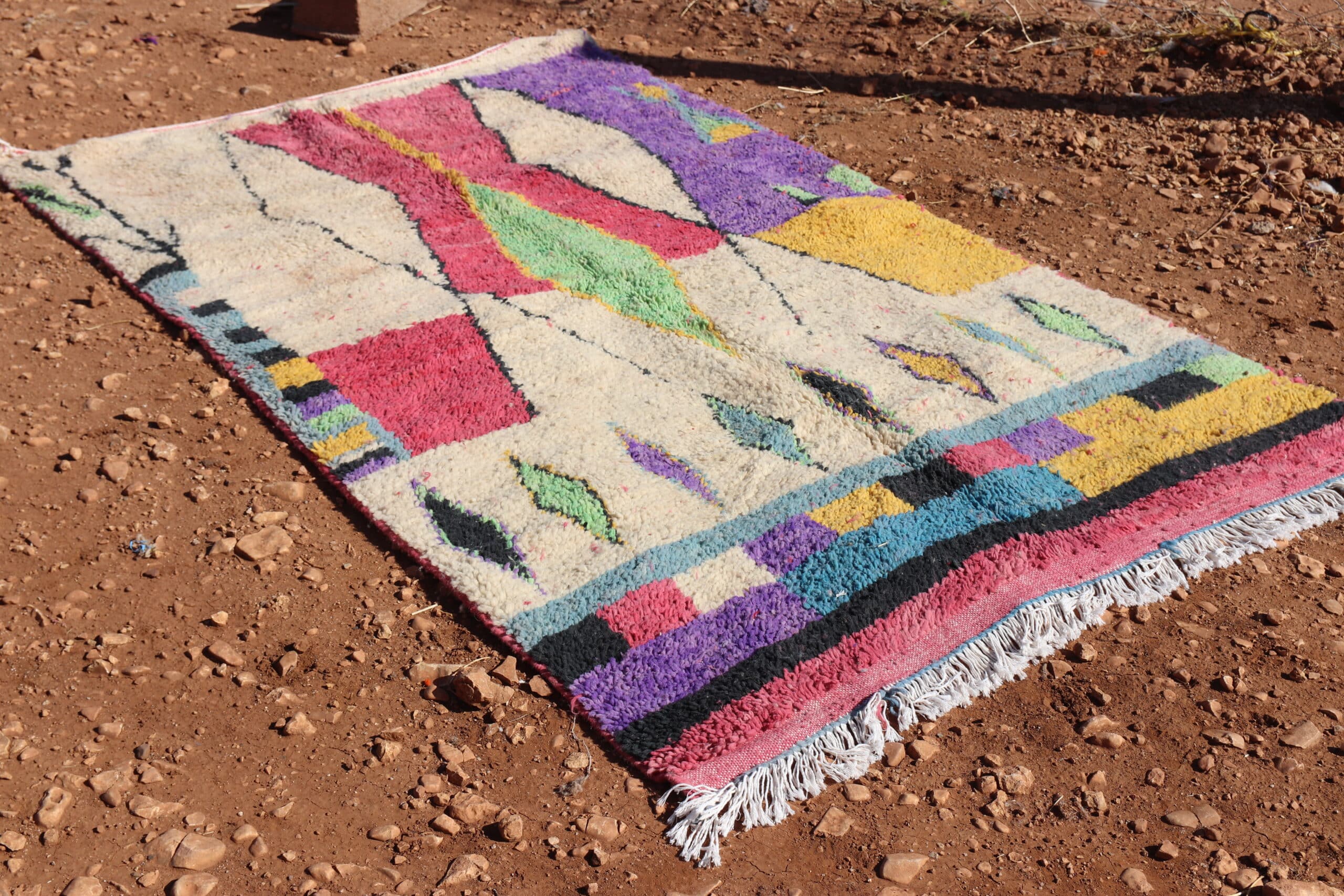 Contemporary Abstract Printed Rug - image 2