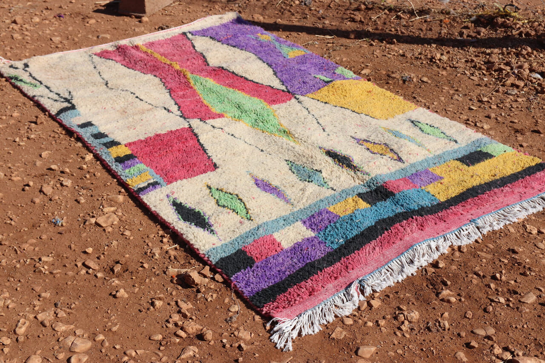Contemporary Abstract Printed Rug - image 2