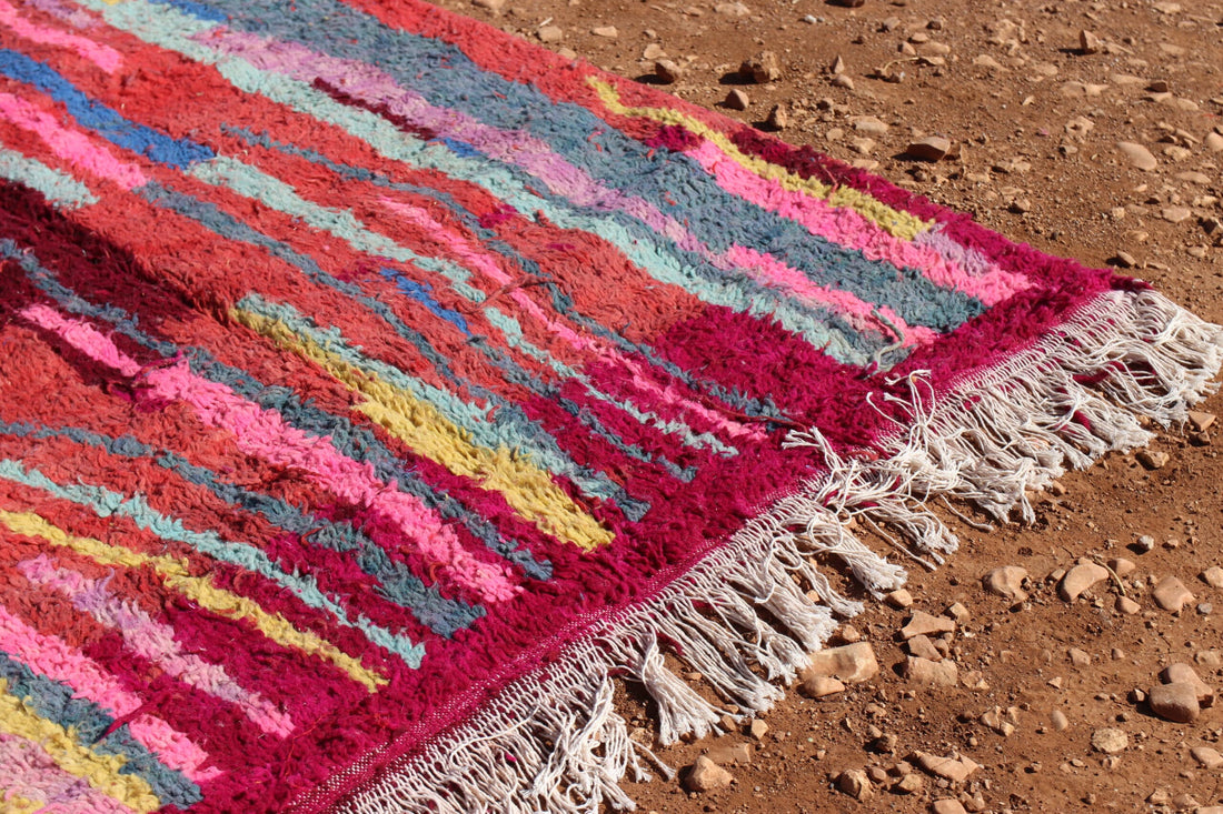 Moroccan Berber Colorful Carpet - image 3