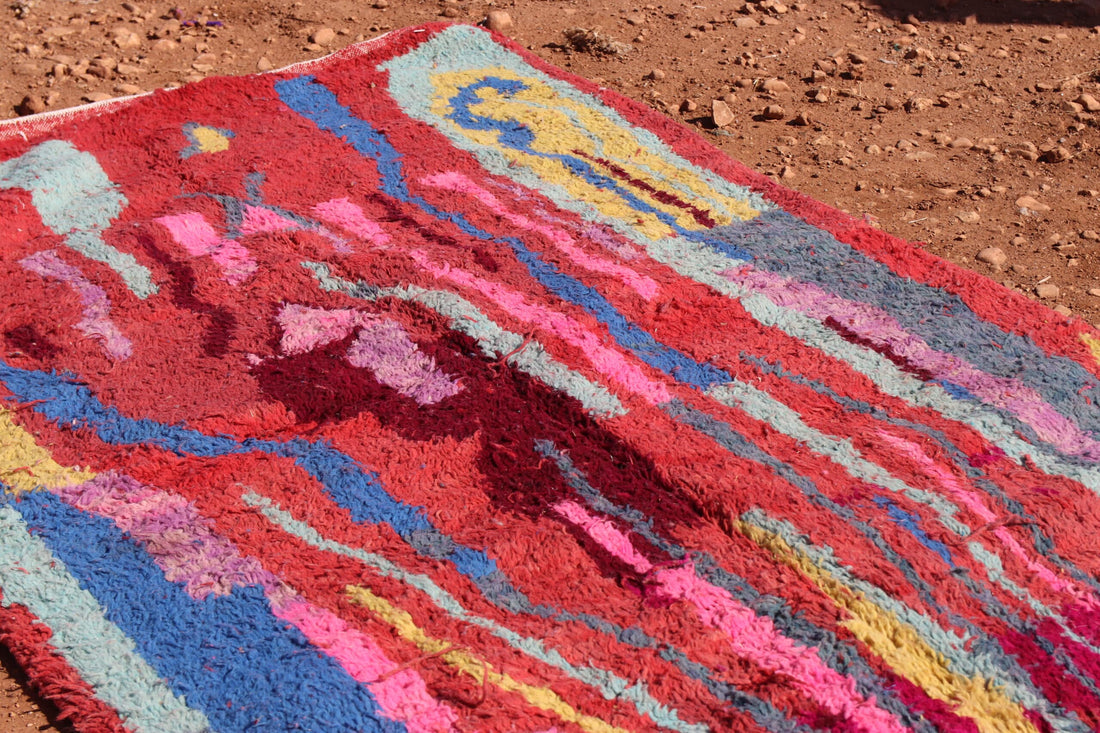 Moroccan Berber Colorful Carpet - image 4