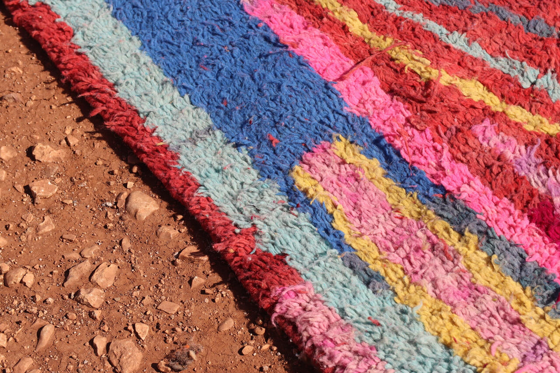 Moroccan Berber Colorful Carpet - image 5
