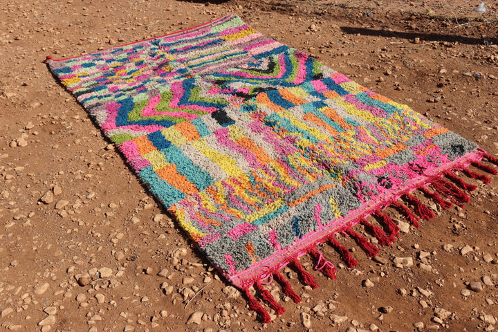 Moroccan Kaleidoscope Colorful Carpet - image 2