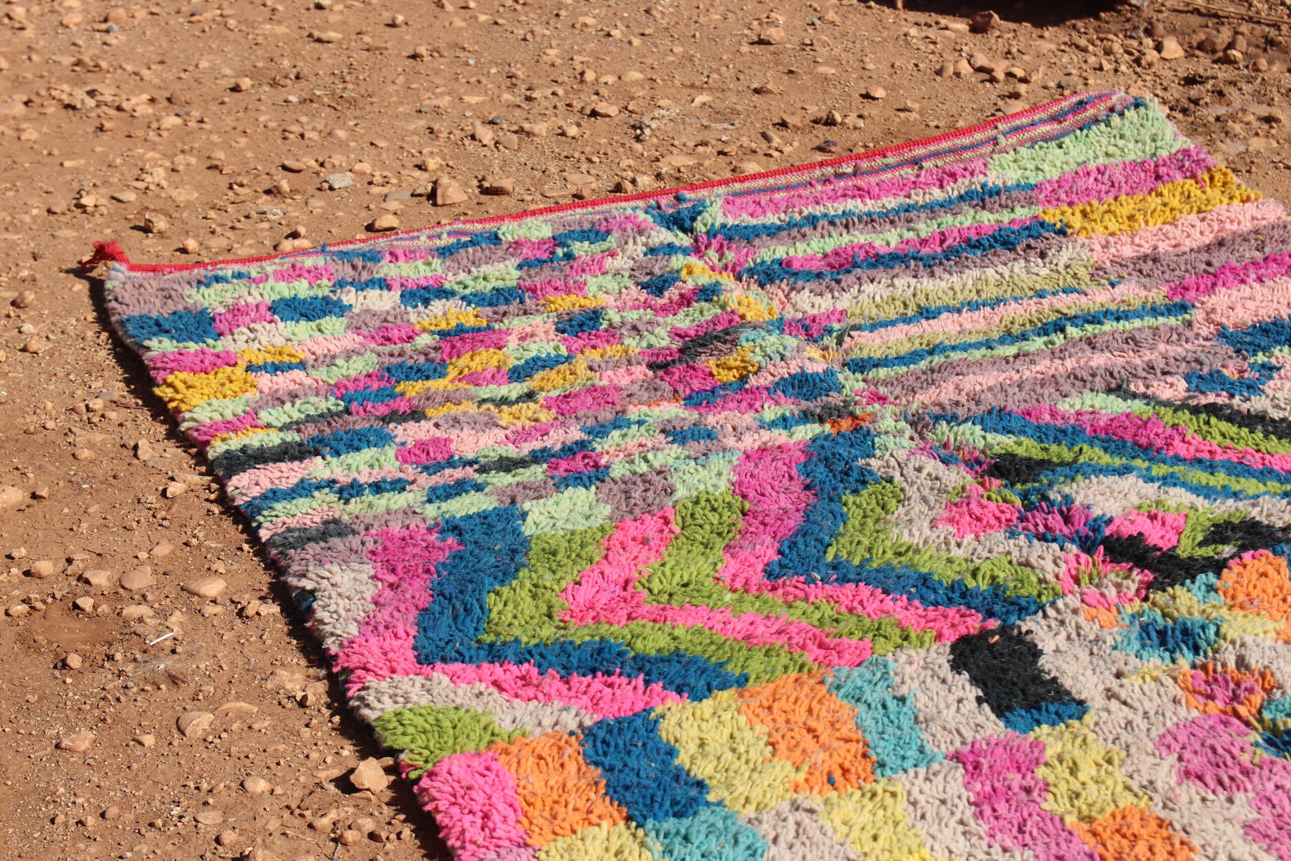Moroccan Kaleidoscope Colorful Carpet - image 5