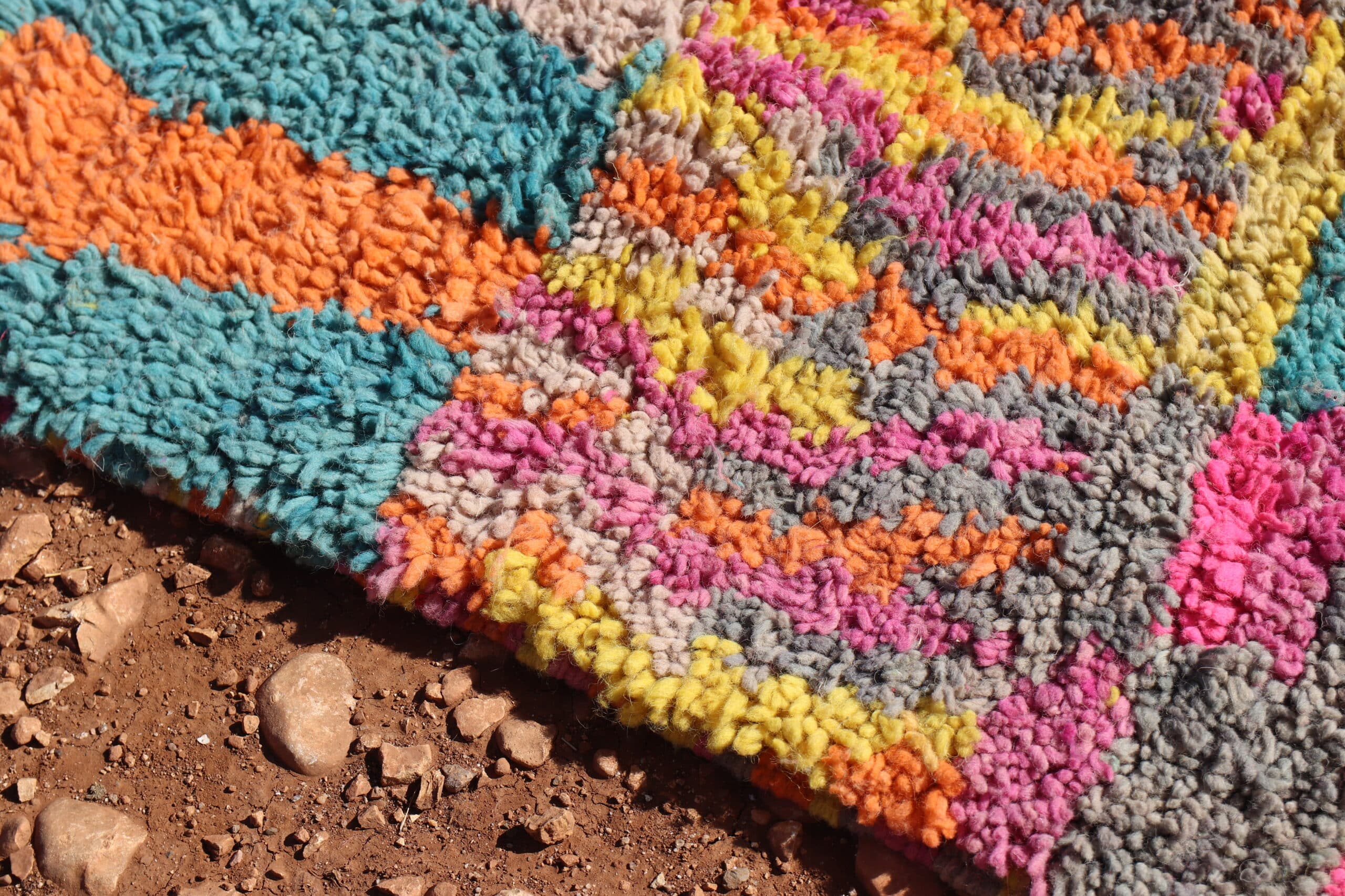 Moroccan Kaleidoscope Colorful Carpet - image 6