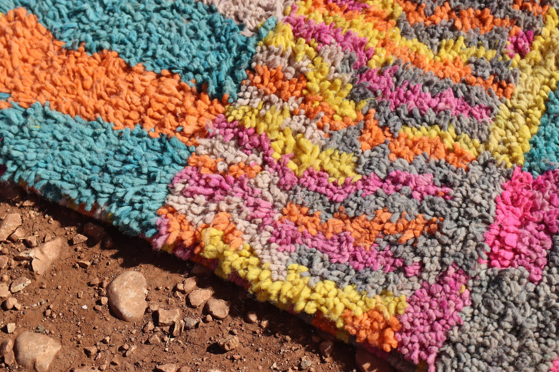 Moroccan Kaleidoscope Colorful Carpet - image 6