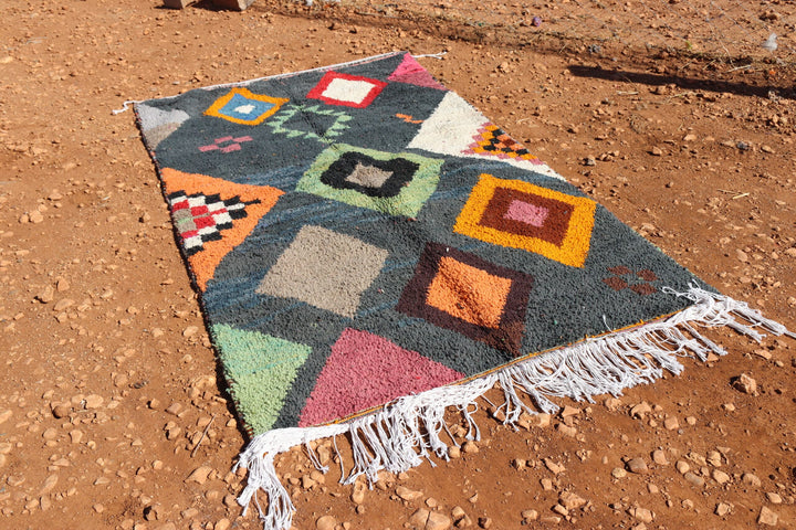 Artisan Multicolor Berber Rug - image 2