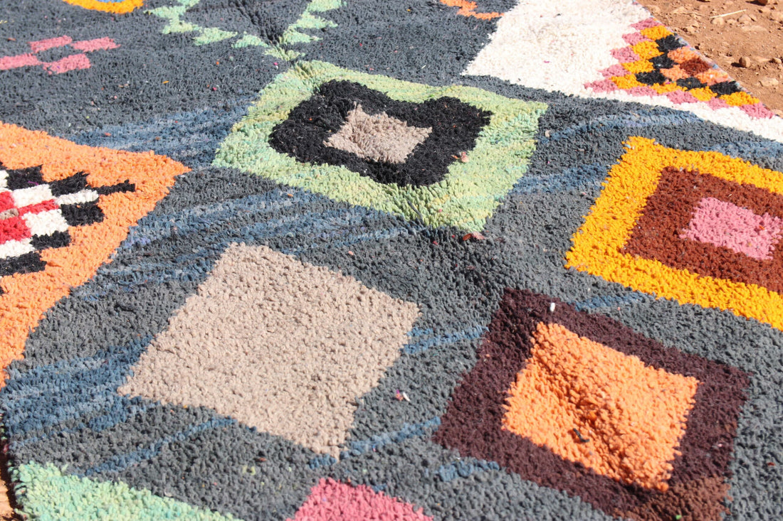 Artisan Multicolor Berber Rug - image 6