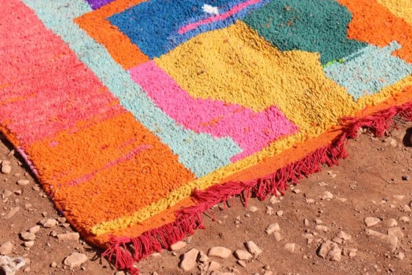 Handmade Contemporary Abstract Rug