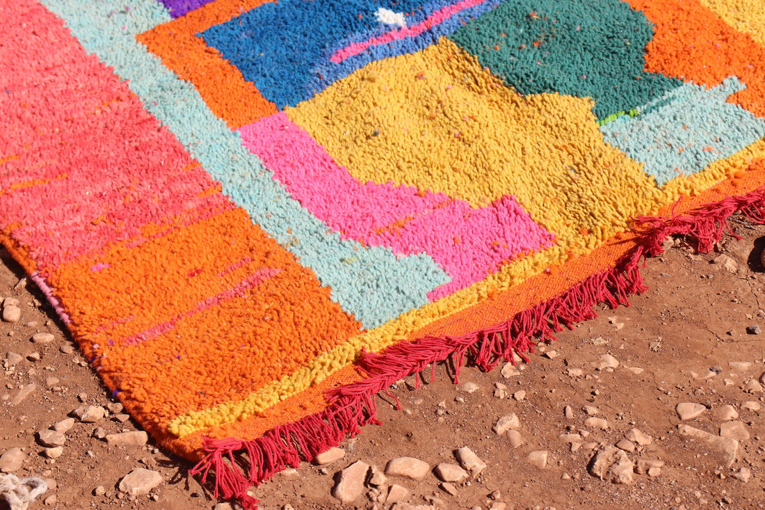 Handmade Contemporary Abstract Rug - image 6