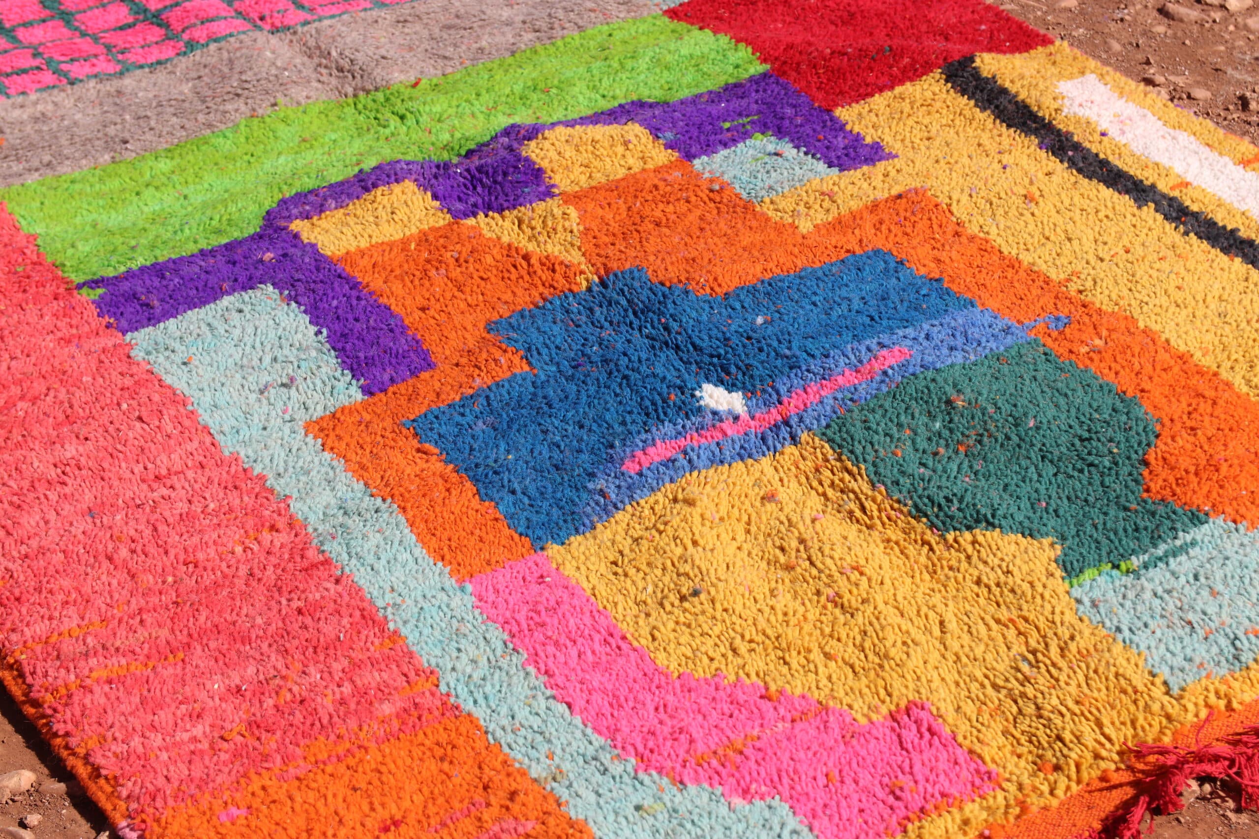 Handmade Contemporary Abstract Rug - image 5