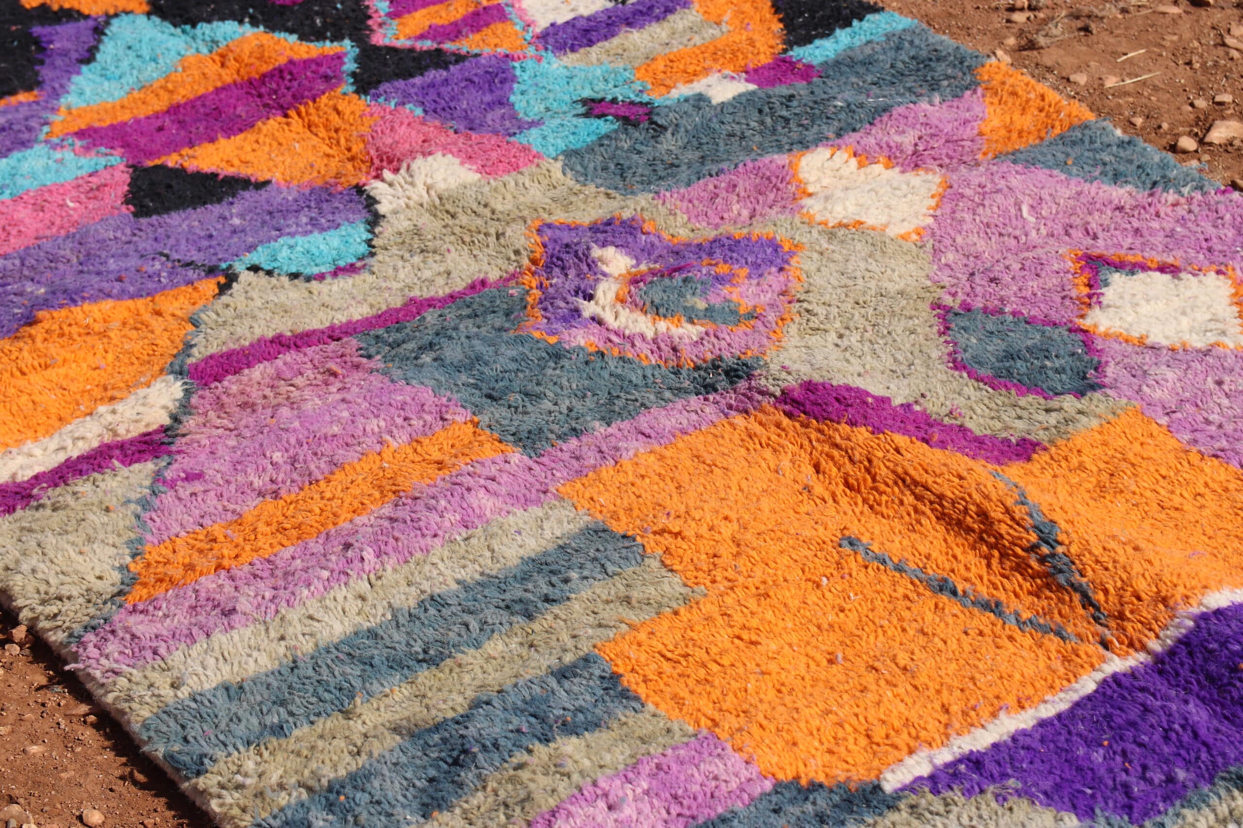 Large Contemporary Abstract Rug - image 6