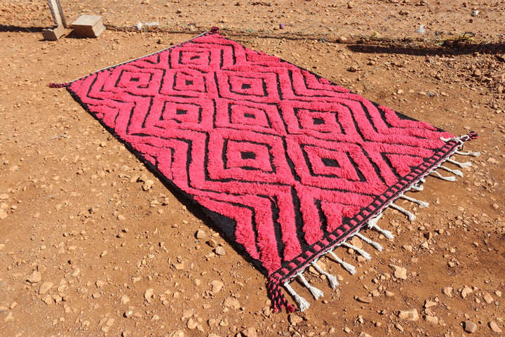 Handwoven Moroccan Wool Rug - image 2