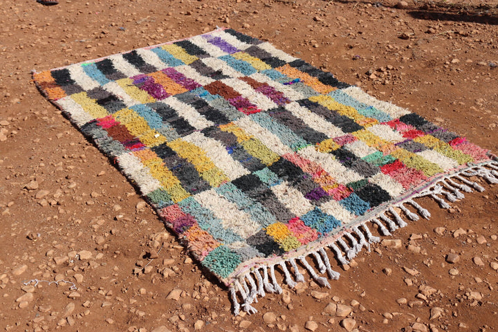 Abstract Moroccan Multicolor Rug - image 2