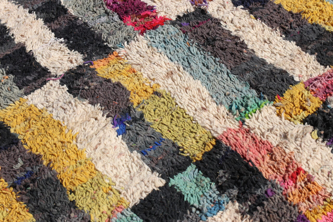 Abstract Moroccan Multicolor Rug - image 5