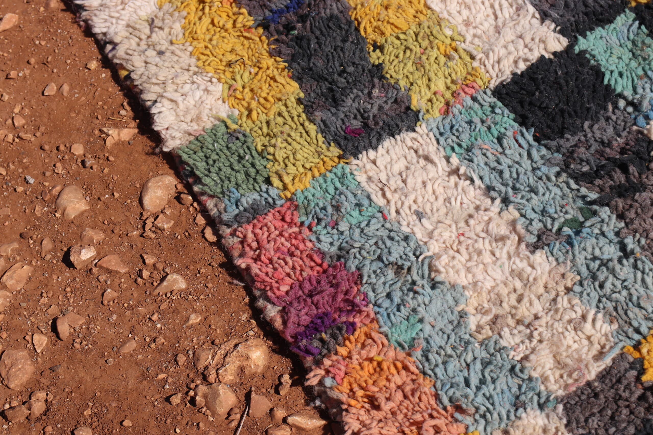 Abstract Moroccan Multicolor Rug - image 6