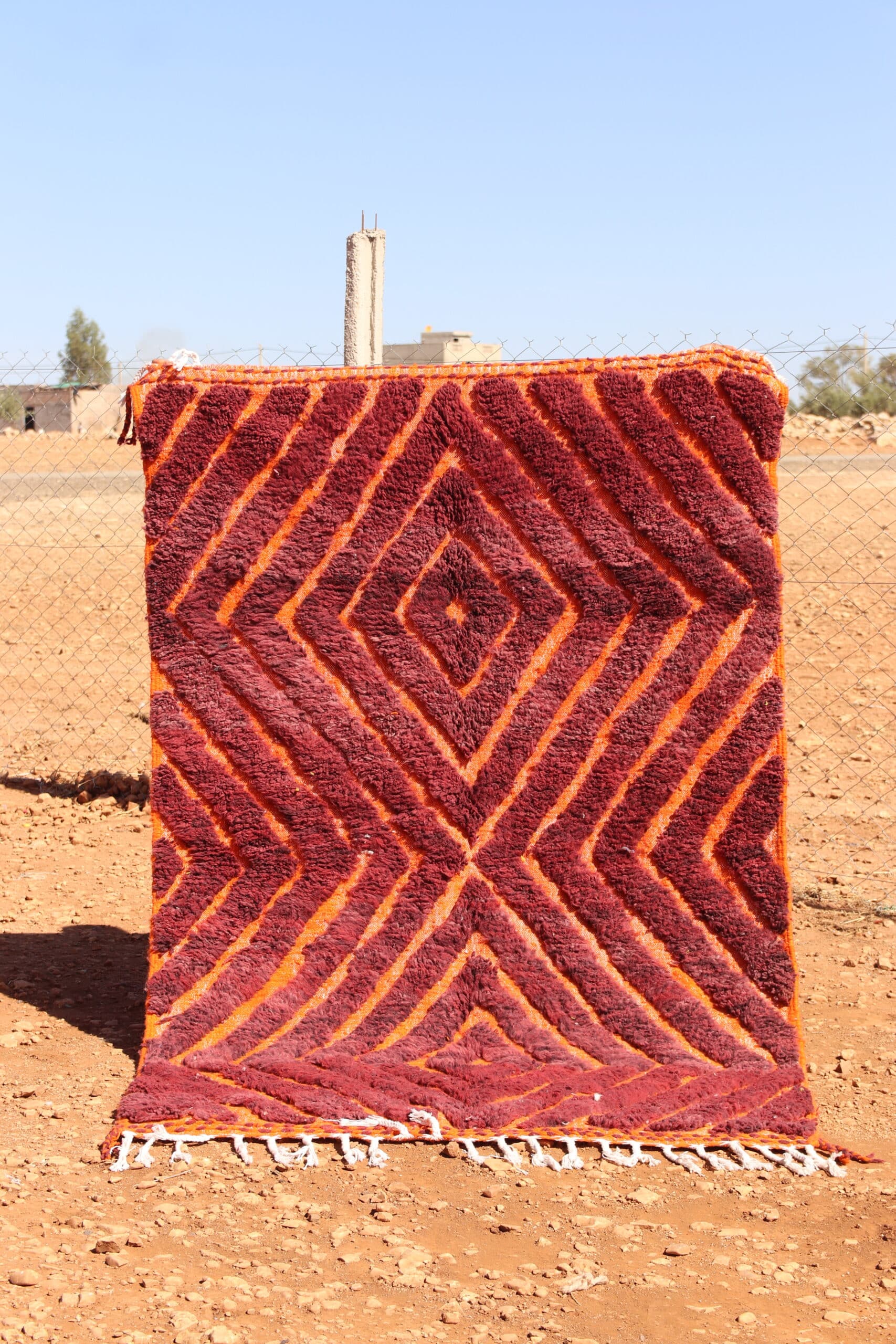 Moroccan Berber Custom Rug