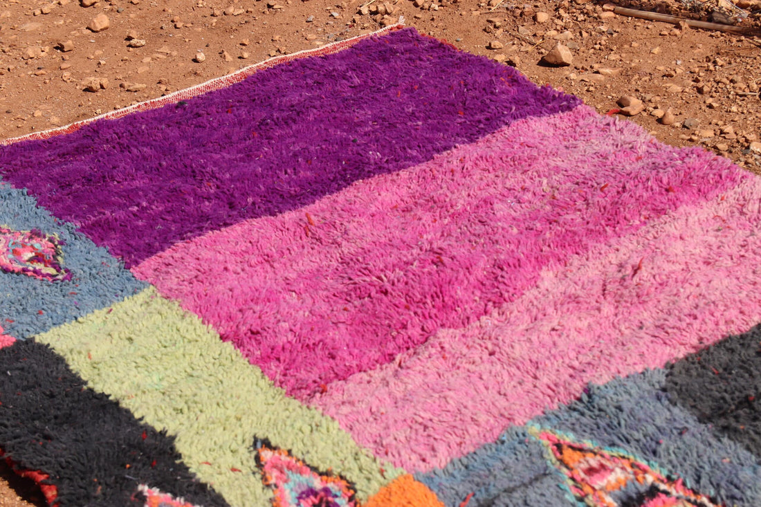 Luxurious Berber Moroccan Multicolor Rug - image 3