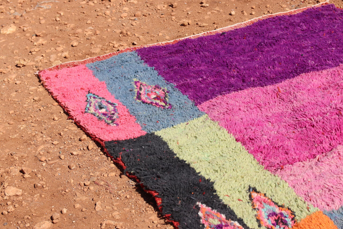 Luxurious Berber Moroccan Multicolor Rug - image 6