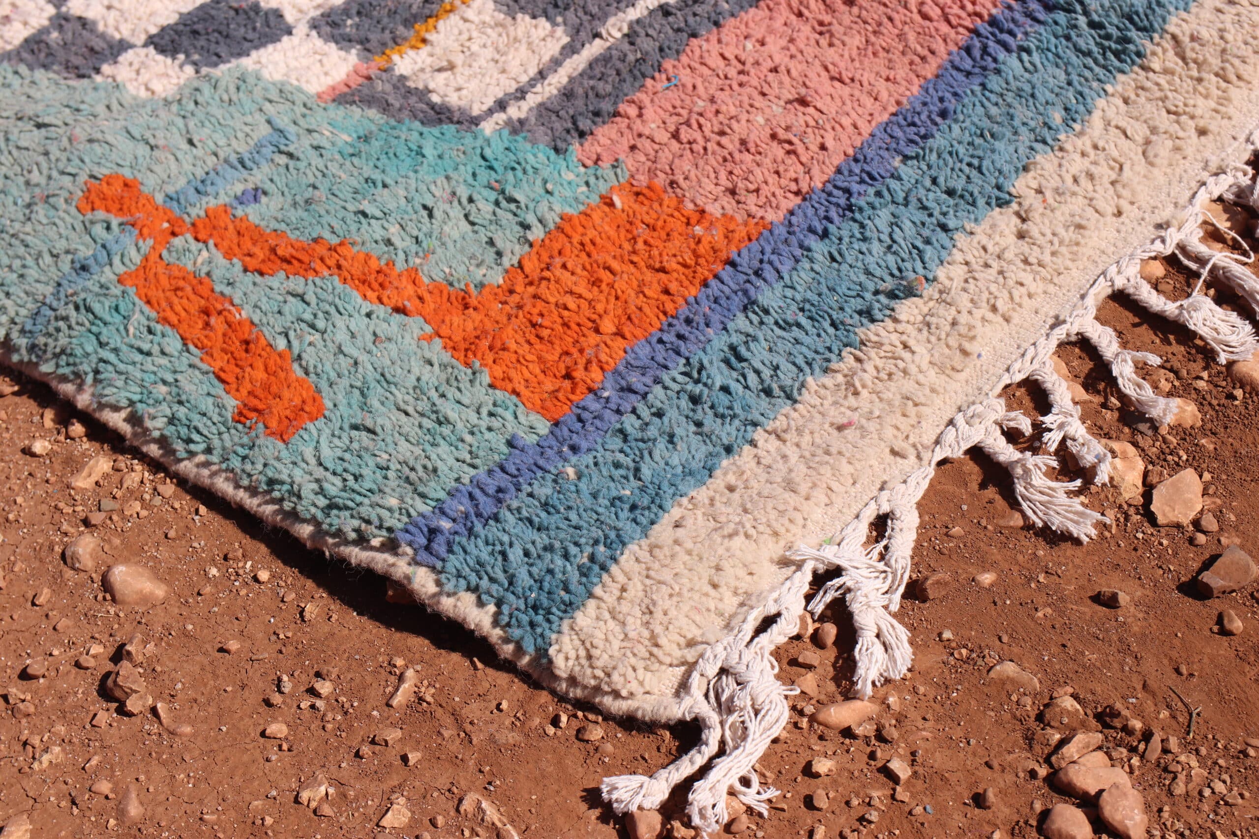 Abstract Moroccan Colorful Rug - image 4