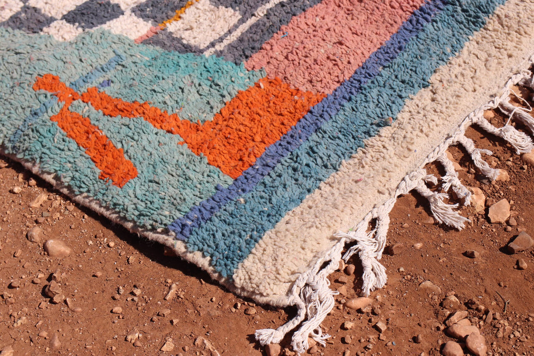 Abstract Moroccan Colorful Rug - image 4