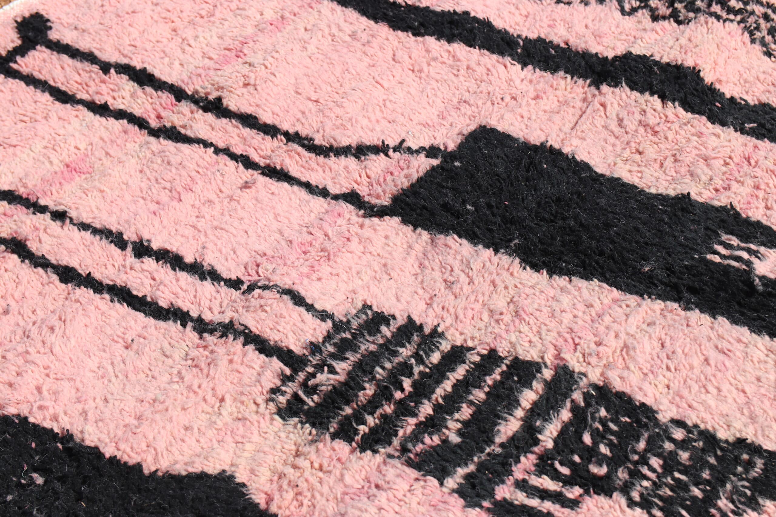 Elegant Moroccan Berber Geometric Rug - image 5