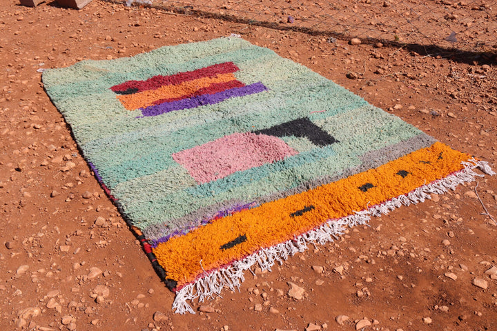 Berber Abstract Moroccan Rug - image 2