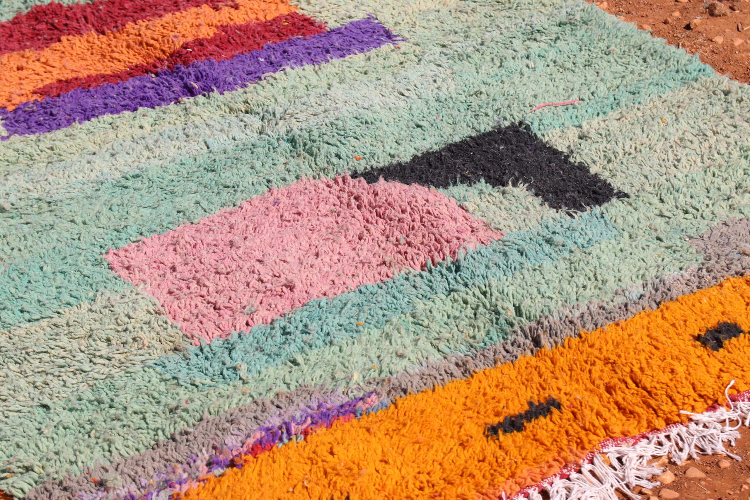 Berber Abstract Moroccan Rug - image 3