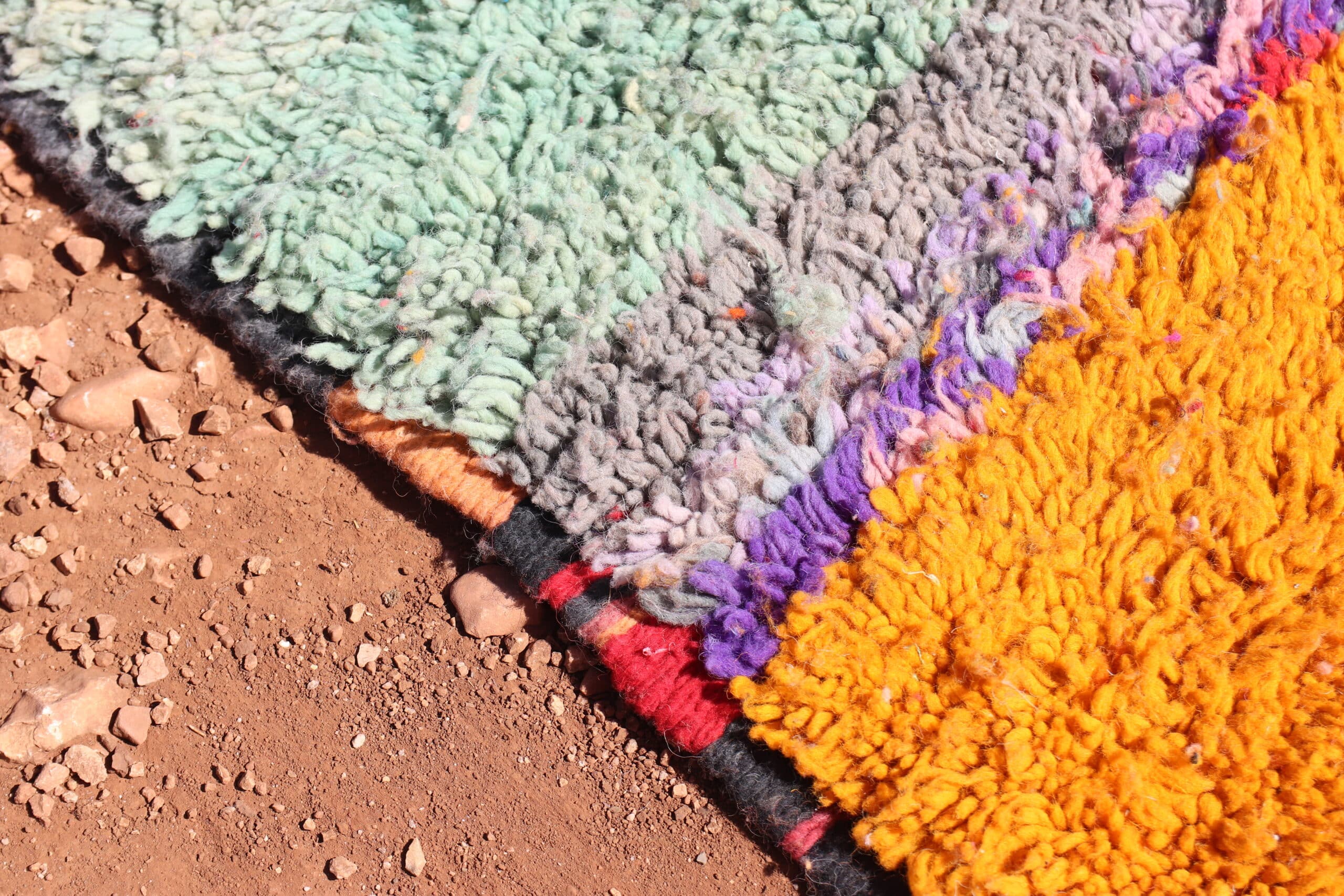 Berber Abstract Moroccan Rug - image 6