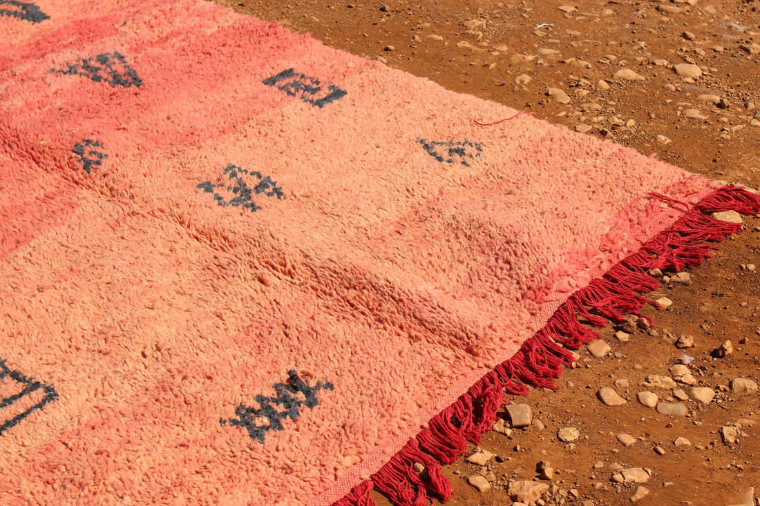 Antique Moroccan Abstract Carpet - image 5