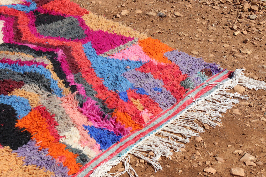 Berber Colorful Area Rug - image 4