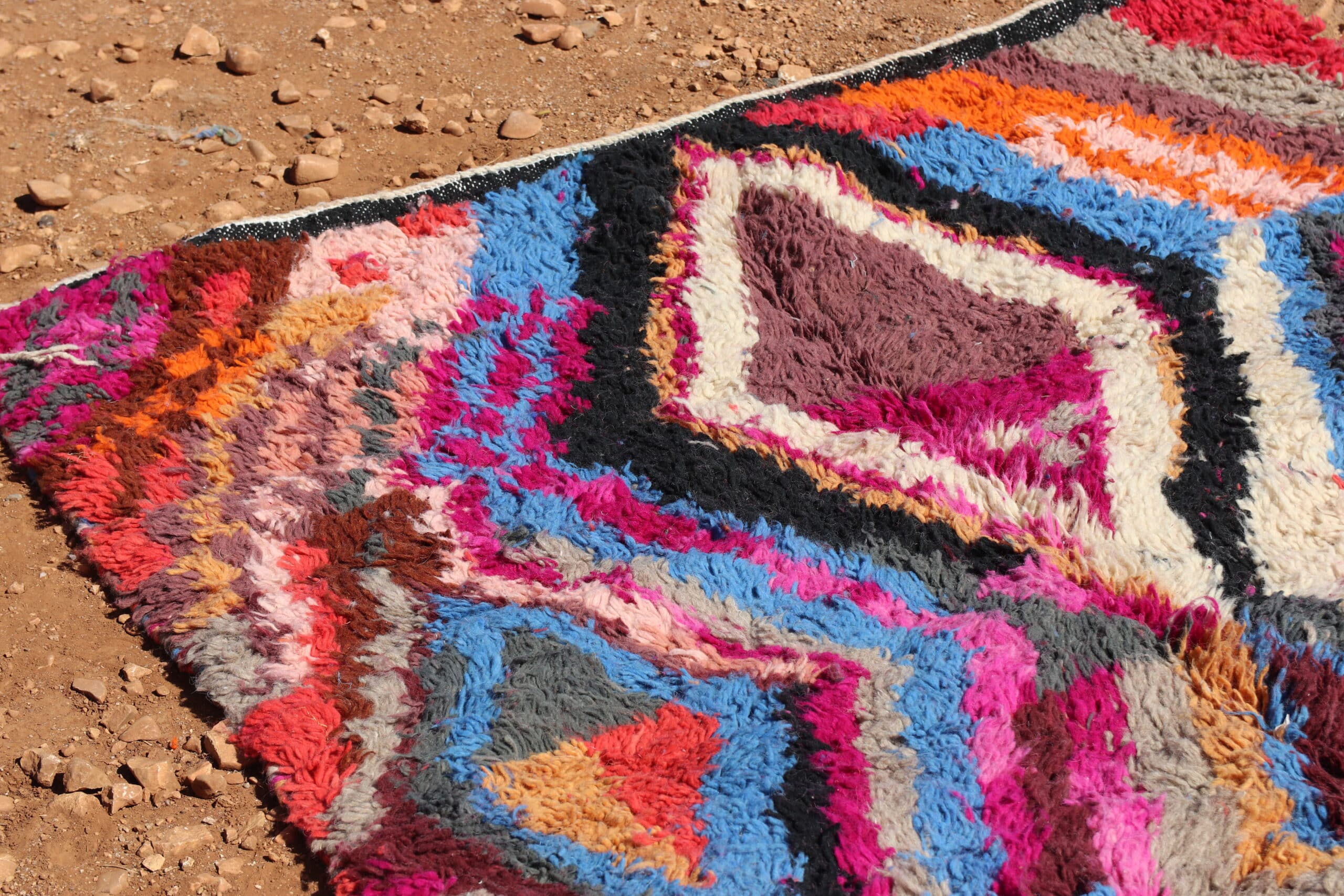 Berber Colorful Area Rug - image 5