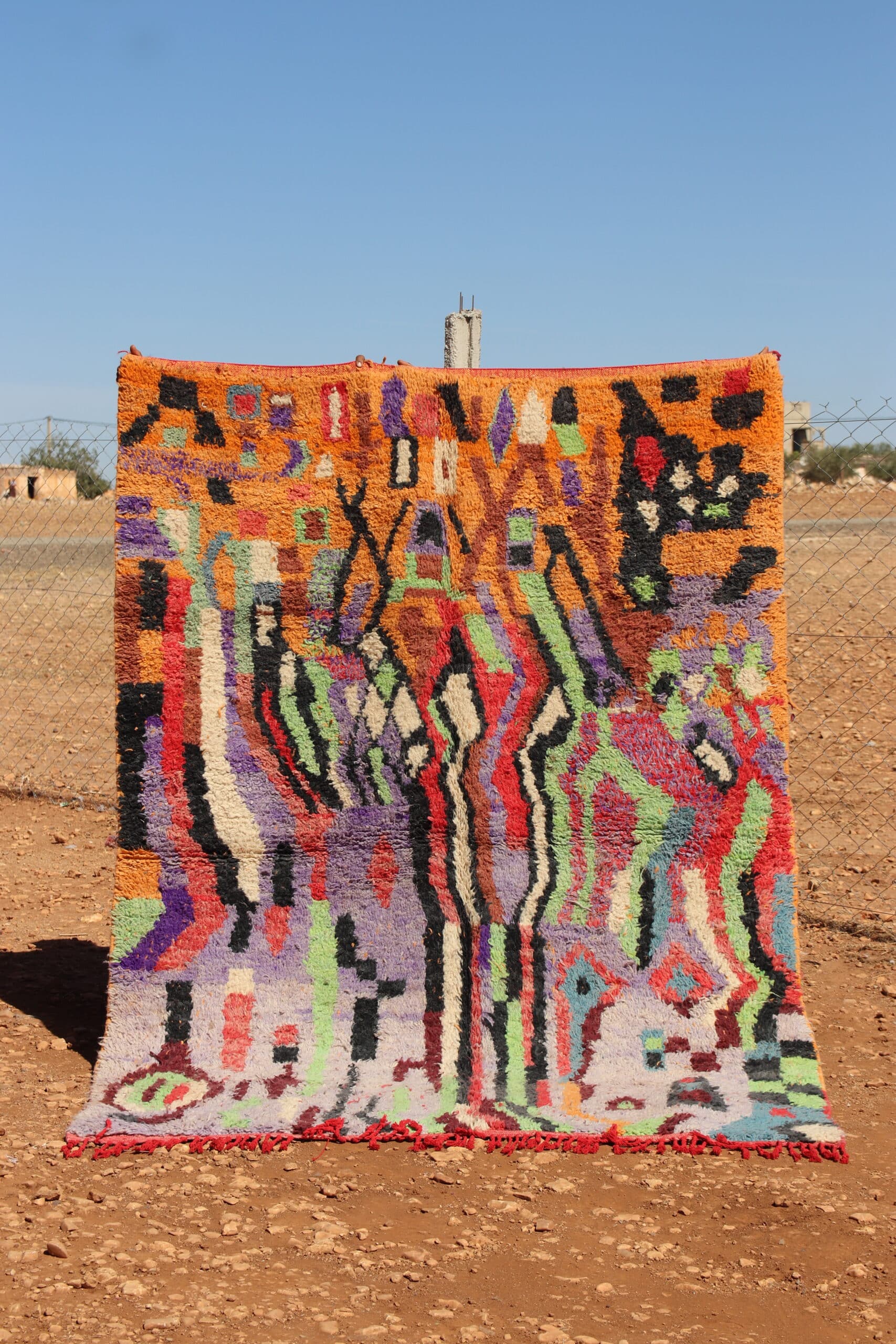 Contemporary Abstract Wool Rugs