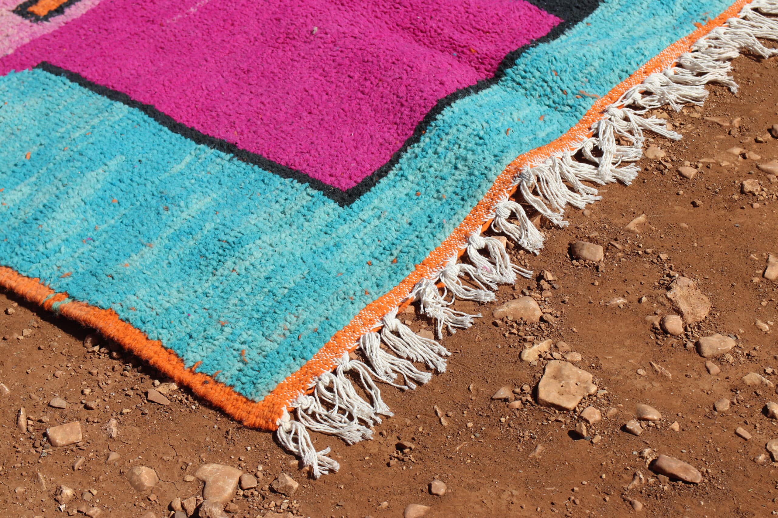 Contemporary Abstract Shag Rug - image 4
