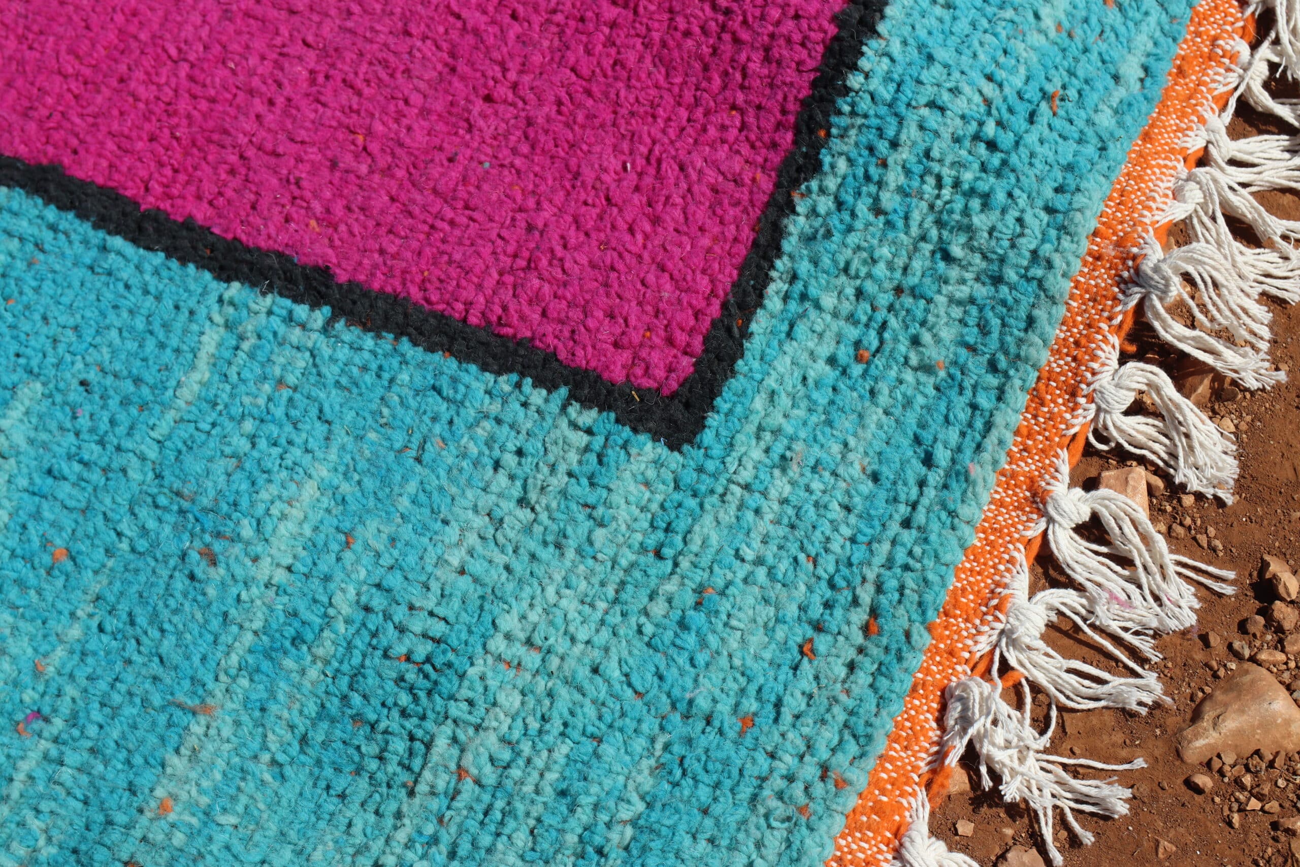 Contemporary Abstract Shag Rug - image 5