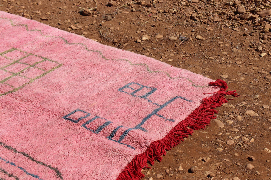 Abstract Rug Pink Genuine Style - image 4