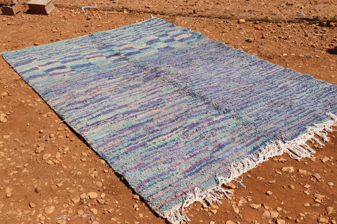 Moroccan Abstract Berber Rug - image 2