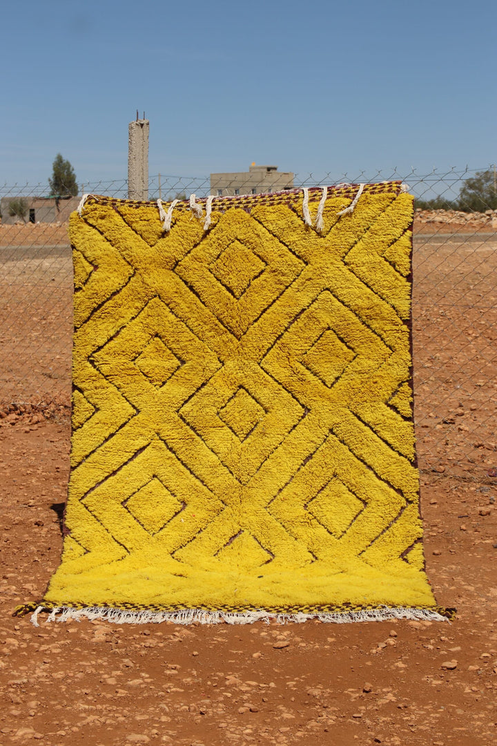 Moroccan Yellow Rug