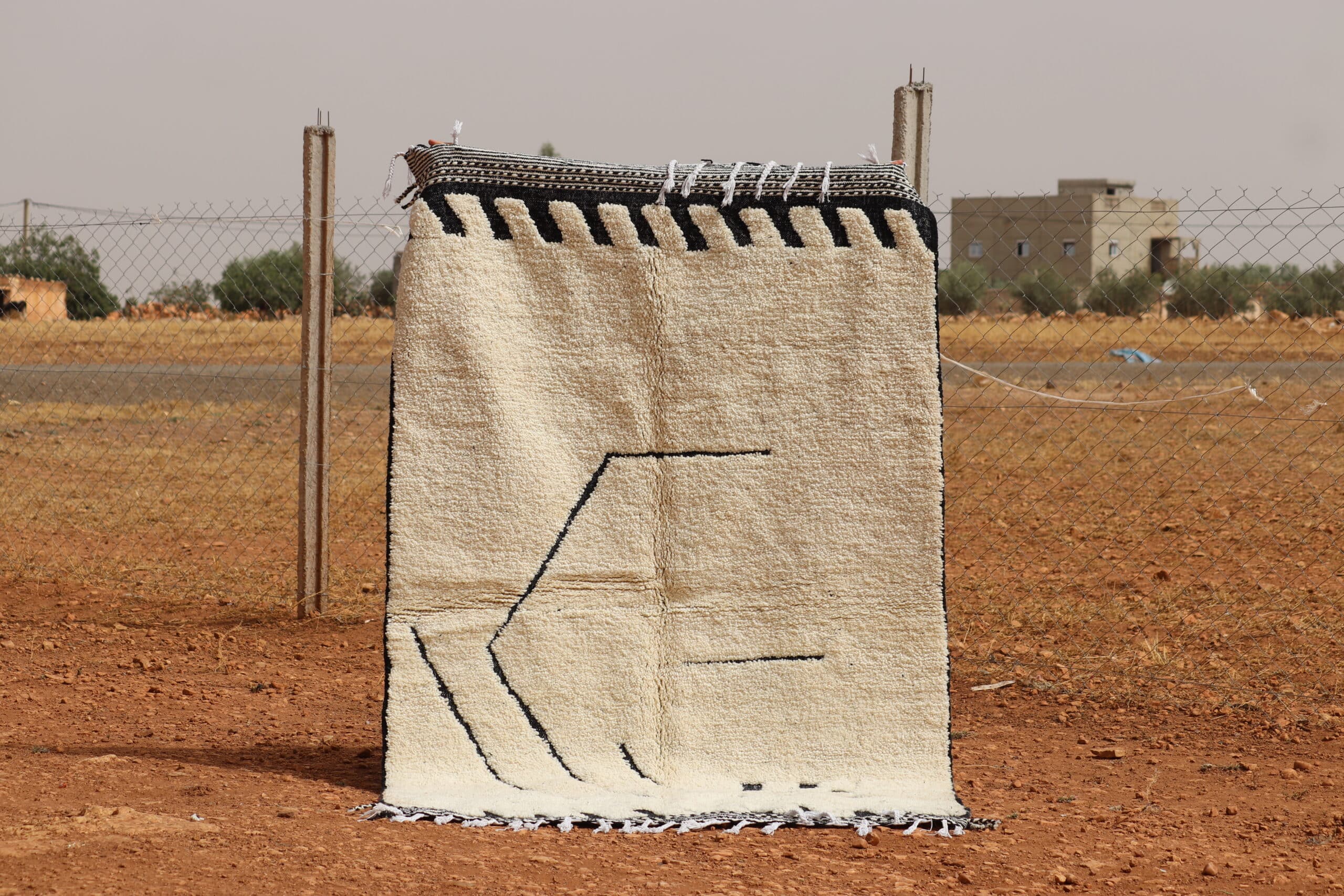 Stunning Moroccan Geometric Rug