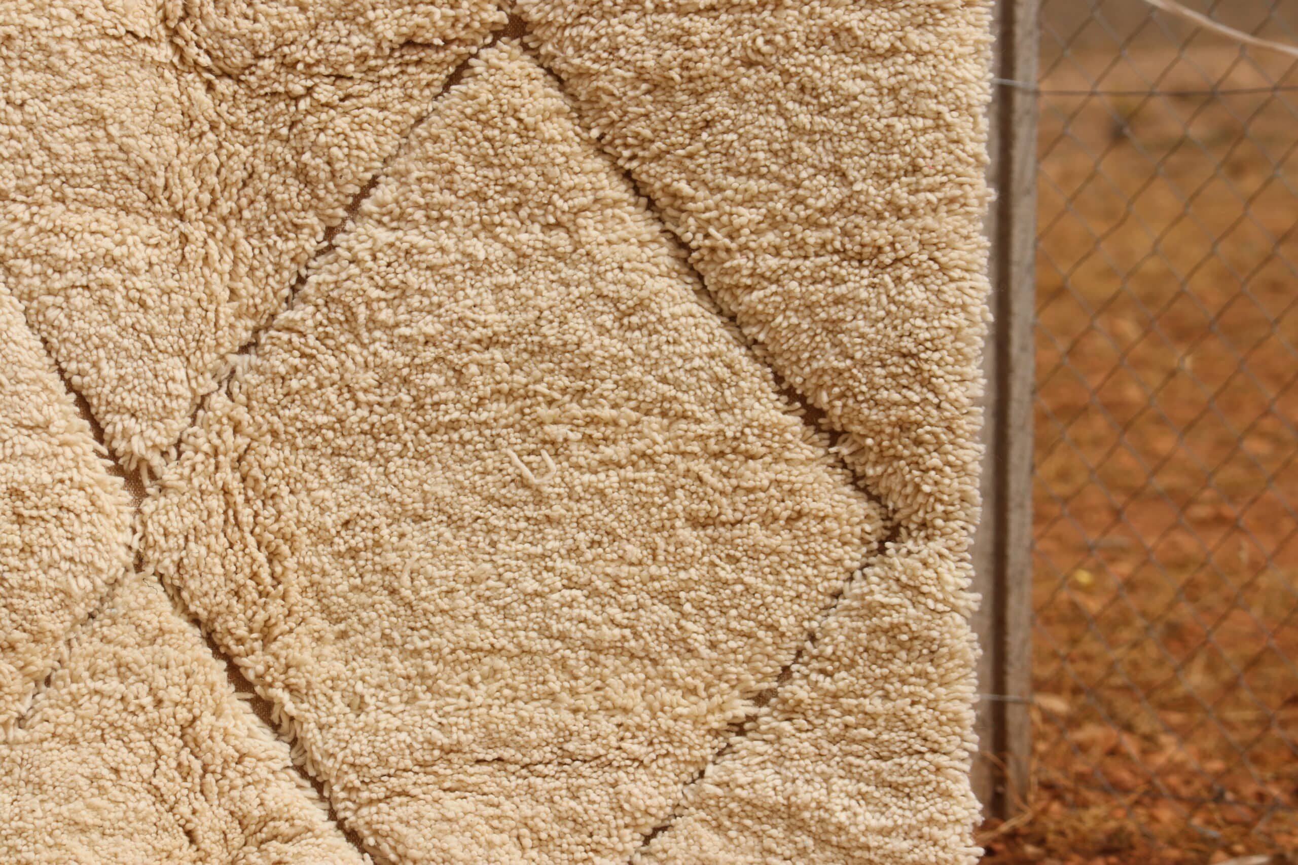 Elegant White Moroccan Rug - image 4