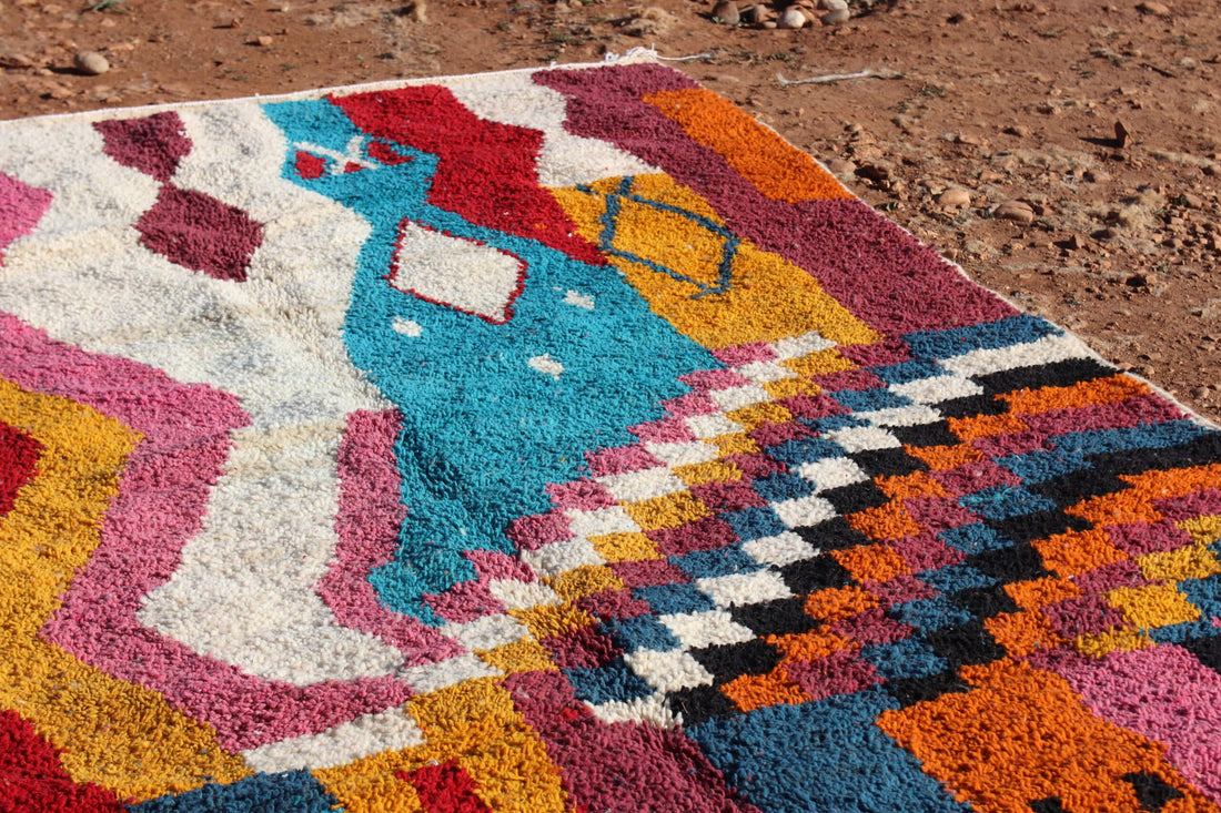Bohemian Colorful Rug - image 4