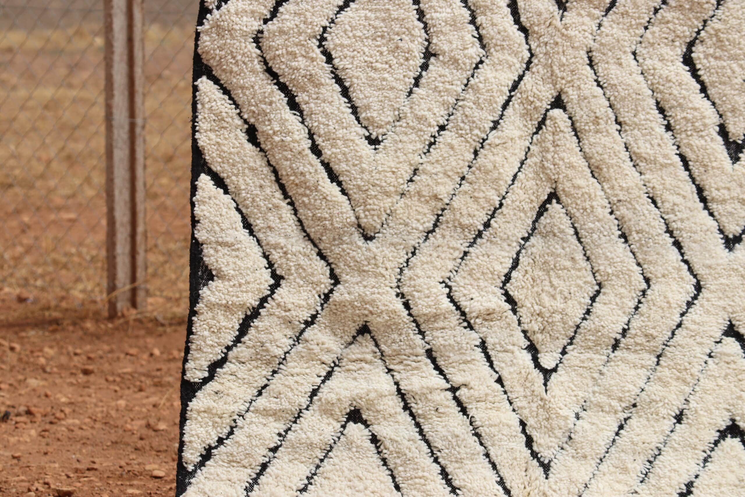 Diamond Pattern Rug - image 3