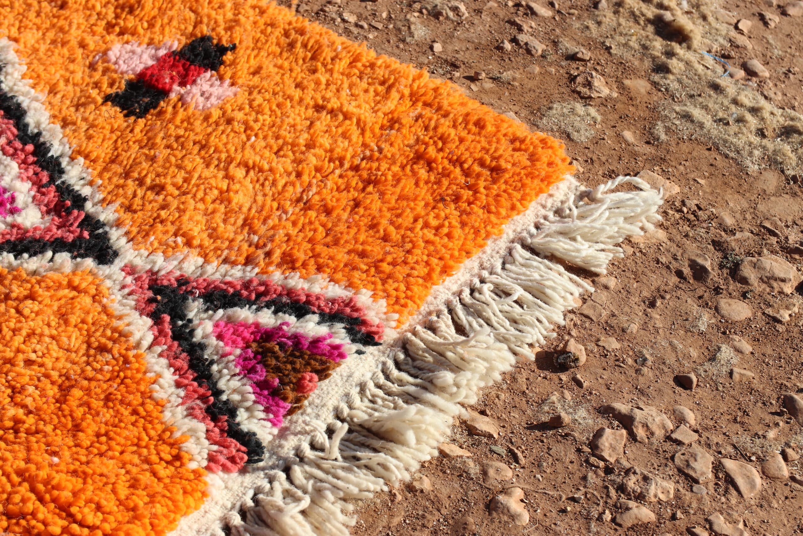 Colorful Floral Rug - image 5